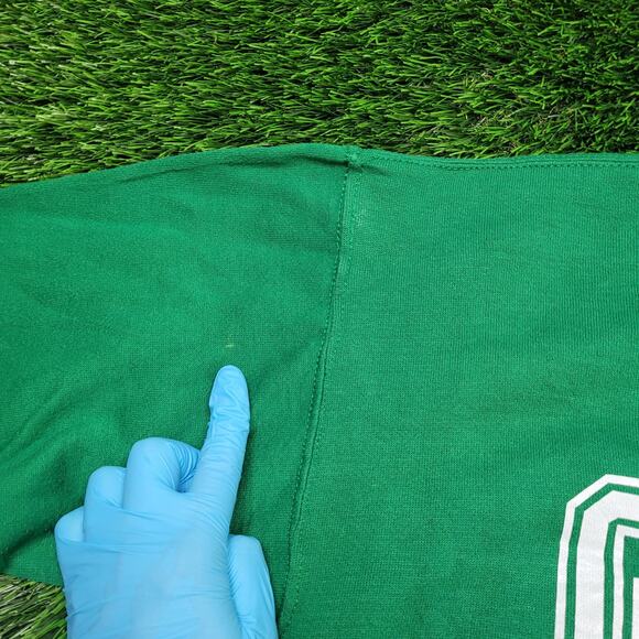 Vintage 80s Russell Athletic GESU Sweatshirt Mens Medium Womens Large - Picture 3 of 12